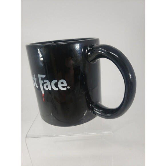 Ghost Face Coffee Mug Black White ICON of Halloween Bioworld 16 oz Scary Spooky - Picture 7 of 13